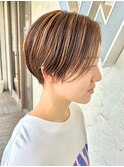 脱白髪染め白髪ぼかし