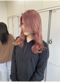 色落ちが綺麗なピンクカラー