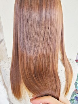 オートゥール(hair room Auteur) 20代30代40代ダブルカラーブラウンベージュ透明感インナーカラー