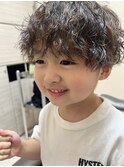 #キッズパーマ