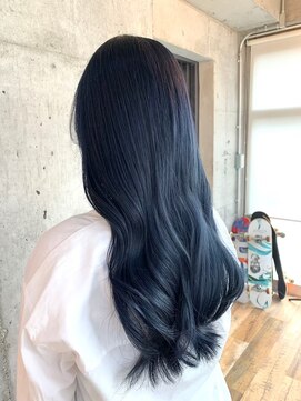 エース (ACE) 【ACE横浜】ブルーブラック×ゆるふわ巻き