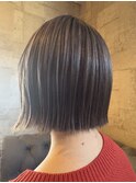切りっぱなしボブ