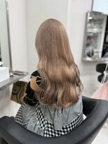 ベレーザシェルト(Beleza scelto)&nbsp;13432ブリーチ＆ダブルカラー韓国レイヤーミルクティーベージュ