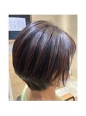 大人ショートボブ