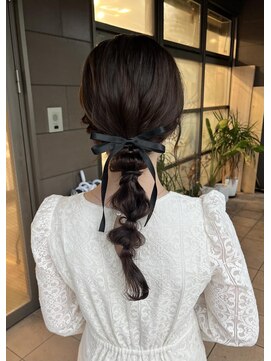スーリール 赤坂店(Sourire) 編み下ろしスタイル