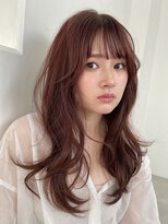 シャルムバイケンジ(Charm.by KENJE)&nbsp;赤髪/艶髪/髪質改善/ブリーチなし/韓国レイヤー/オージュア