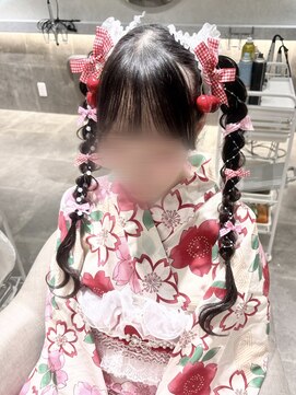 クラン 梅田店(clan) 編み下ろしツイン/梅田ヘアセット