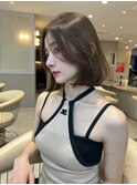 髪質改善*ダークパープルナチュラルショート*美髪【Zina千葉】