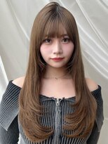 バイオレット 表参道店(Violet) レイヤーカット/韓国ヘア/韓国スタイル/髪質改善/ブラウンIN-09