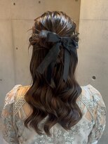 ブルーメ(Blume...)&nbsp;ハーフアップカチモリ/お呼ばれヘア/ロング