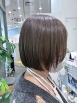 ライクバイコトナ 越谷(RIKE by kotona)&nbsp;オリーブグレージュ×ショートボブ　【越谷】