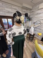 ラッコのおひるね&nbsp;卒業式袴、セット