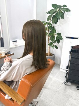 シーバイトリコ 市川(SEA by tricot) 透けオリーブブラウン×ナチュラルミディ