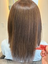 フルー 都立大学店(Fleu r)&nbsp;柔らかい質感の縮毛矯正＆ヘアカラー髪質改善