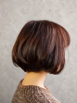 バサ 鷺ノ宮店(BASSA)&nbsp;【大人女性】カシスレッド×大人ボブ