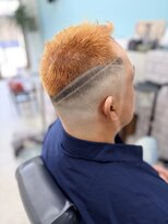サムズヘア(Sam's hair)&nbsp;メンズカットスキンフェードブリーチ