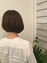 ヘアー 志希&nbsp;ラクラクお手入れ☆前下がりボブ