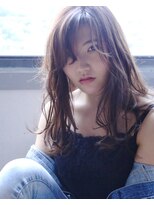 ヘア アンドメイク キヨシ(Hair and Make kiyoshi)&nbsp;kiyoshi/セクシー ＊ロング　グレーピンク＊