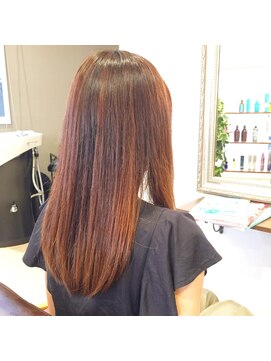 ニコラ(nicola) nicola×王道！ナチュラルストレート