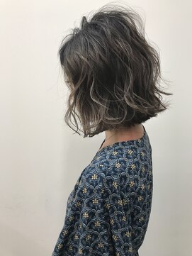 キューズ クラブ(cuz KLUB) 【cuzKLUB】ハイライト×ミニボブ