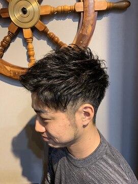 バーバー スタジオ ラフテル(Barber Studio RAFTEL) フェザーマッシュ  ソフトツーブロック ビジネス