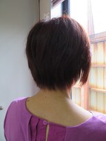 あんぐる美容室&nbsp;空気感のあるショートボブ
