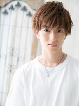 グルーミングサロン バーバー キャッスル 北浦和西口(Grooming salon Barber Castle) 明るめカラーの無造作ショートA