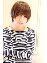 レウナ 外苑前(Reuna)&nbsp;黒髪でも可愛いマッシュショート　大人可愛いショート