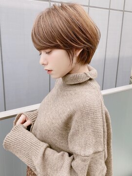 グランド(GRAND) ショートボブ髪型【30代40代50代】ストレートパーマ黒髪