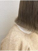 ミルクティーカラー レイヤーカット/小顔カット/ウルフカット/