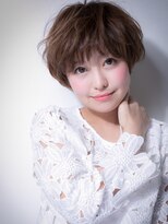 カバーヘア イヴ 戸頭店(COVER HAIR EVE) 大人可愛いベージュ系カラー小顔マッシュヘアx戸頭20代30代40代