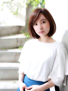 エノア 柏(ENORE) 弱酸性カラーでダメージレス！まとまるクールボブ★