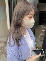 ヘアー アイス ルーチェ(HAIR ICI LUCE)&nbsp;ベージュ グレージュ ミルクティーベージュ 透明感 担当城倉