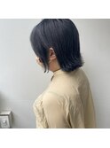 【 ケアブリーチで周りと差をつけるライトグレーカラー!】