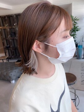 ユナイテッドビューティーウェストコースト(UNITED BEAUTY WEST COAST) ☆イヤリングカラーミルクティーベージュ☆