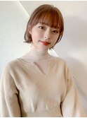 20代・30代_あごラインミニボブ