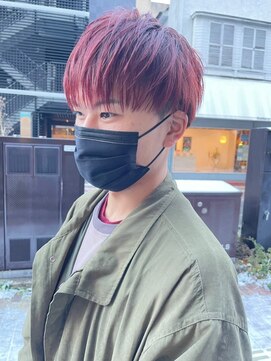 ヘアーメイクオズ(hair make O/S) ヘアメイクオズ＆佐藤魁人　レッドアッシュ