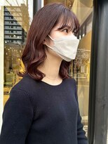 ヘアー アイス ルーチェ(HAIR ICI LUCE) ピンクブラウン 暖色カラー /中西