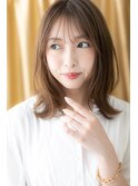 シースルーバングオンブレくせ毛風くびれヘアZ上尾20代30代40代
