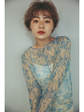 サングース(Sungoose) 外ハネボブセクションカラーグラデーションカラーペールベージュ