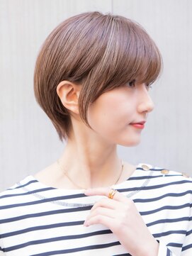 サーカス バイ ビュートリアム 青山(CIRCUS by BEAUTRIUM) ショートボブ20代30代ココアブラウン髪質改善青山表参道