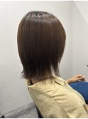 Second   × 外ハネスタイル