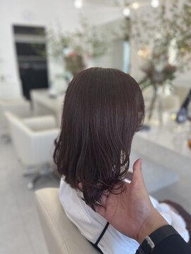 アオ 甲府本店(AO) 《AO hair》ボルドーピンクカラー