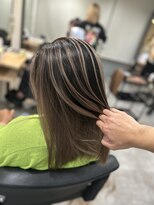 ラフ 難波店(LAFF)&nbsp;#黒髪#ボブルフ#ネビージュ#小顔#ワンレン