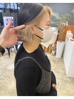 ニド(2do)&nbsp;クリアベージュフェイスフレーミング&外ハネボブ