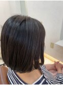 内巻きボブ