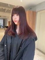 ガリカ 大名(Gallica)&nbsp;【恒吉佐央理】ブリーチなしダブルカラーで叶う透明感ラベンダー