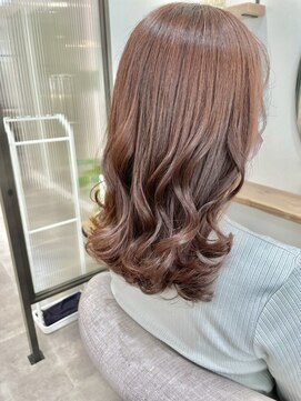 シア 新越谷店(SHEER) 艶感ピンクブラウン