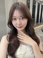 ロンドイディールバンダイ 新潟万代(Lond ideal) トレンド韓国ヘアはウェーブ巻きとチョコグレージュの艶&透明感