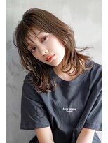 ギークス(GEEKS)&nbsp;【GEEKS渋谷】冬カラー/ヌーディーベージュ/小顔/ロングレイヤー